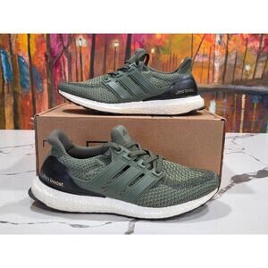 Adidas Ultraboost 2.0 Merino Wool Green Olive Size 8.5 Men's Running BB6055